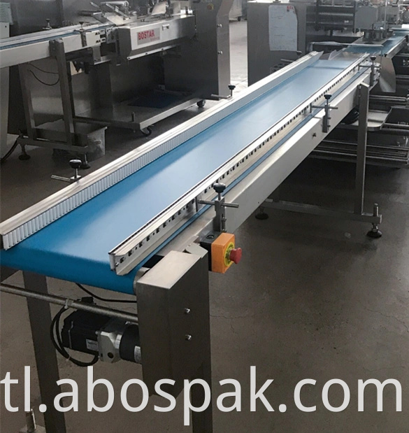 Pahalang na Awtomatikong Chapati Pita Bread Fresh Noodle Vegetable Flow Food Packing Packaging Machine